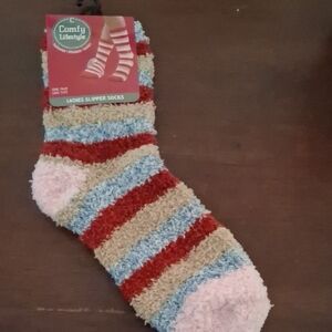 Ladies Slipper Socks One Size